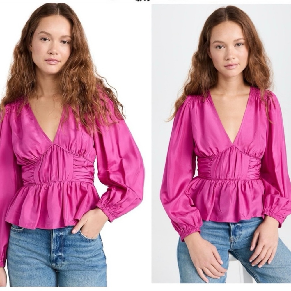 Sea by New York silk top